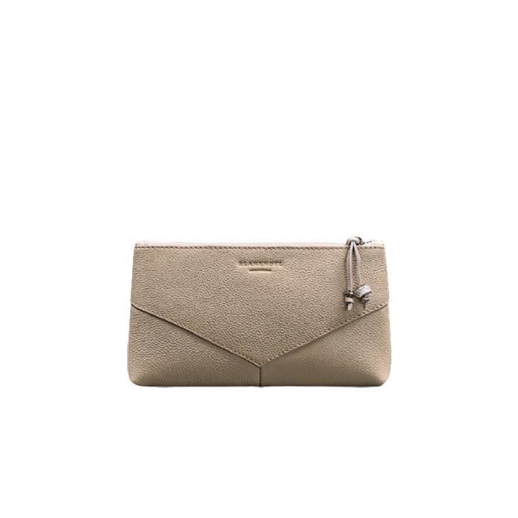 Косметичка жіноча шкіряна 1.0 Світло-бежевий (A-026281)