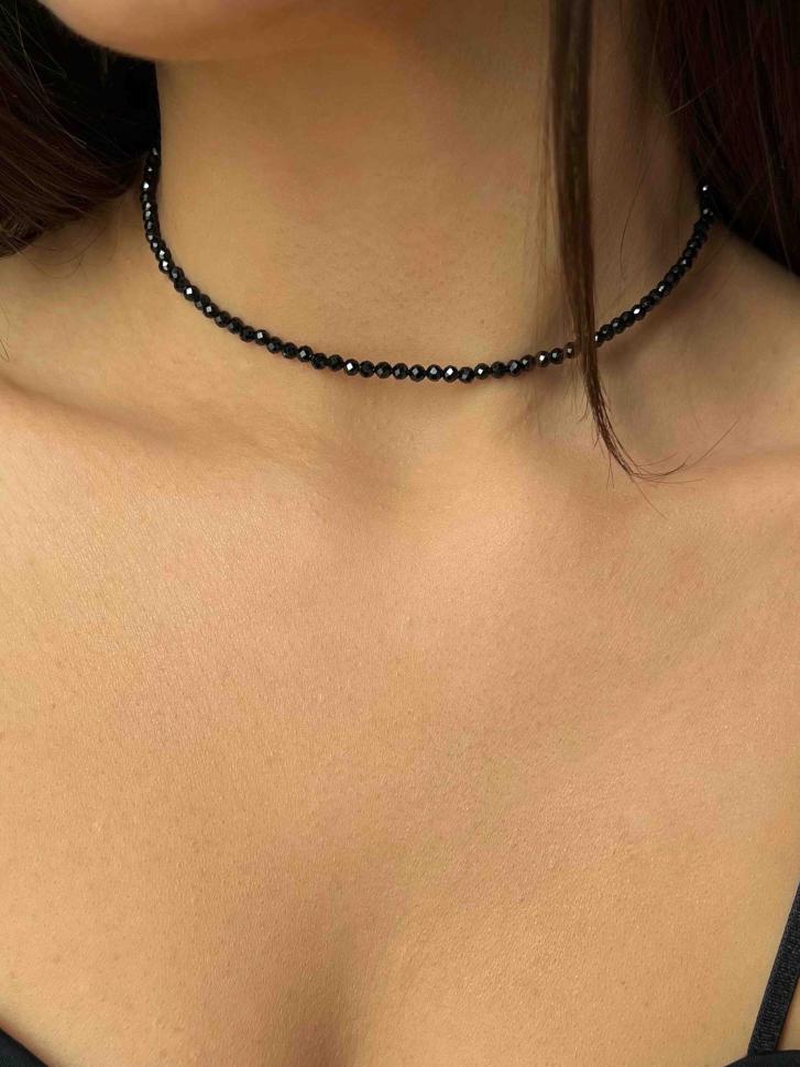 Чокер LeBijou на шею Черный (4729)