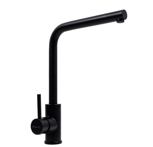 Смеситель кухонный Valeso поворотный Черный (P681) Смеситель кухонный Valeso поворотный Черный (P681)