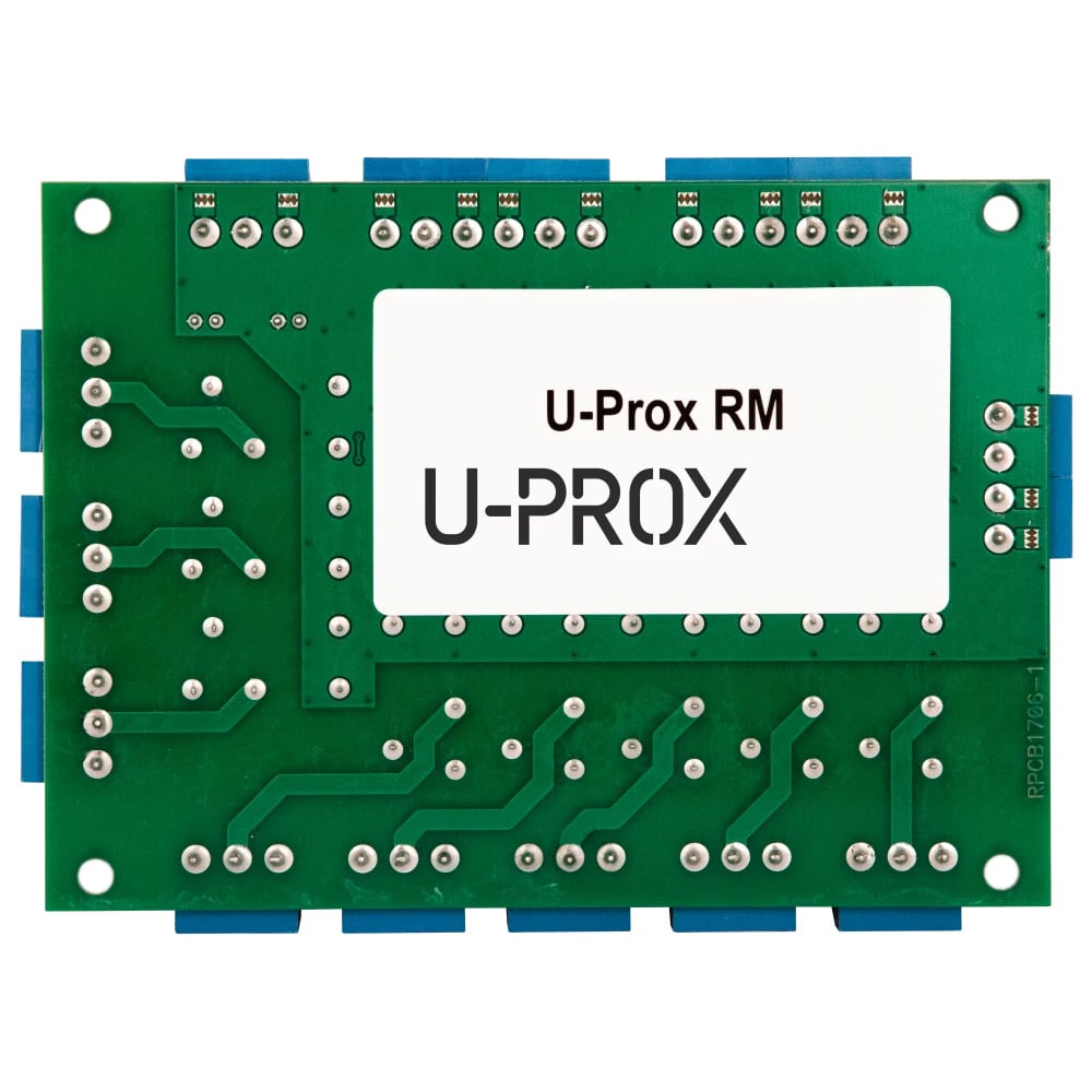 Релейний модуль для системи контролю доступу ліфта U-Prox RM RS485 8 входів/8 виходів Зелений (9368724b) - фото 2 Релейний модуль для системи контролю доступу ліфта U-Prox RM RS485 8 входів/8 виходів Зелений (9368724b) - фото 2