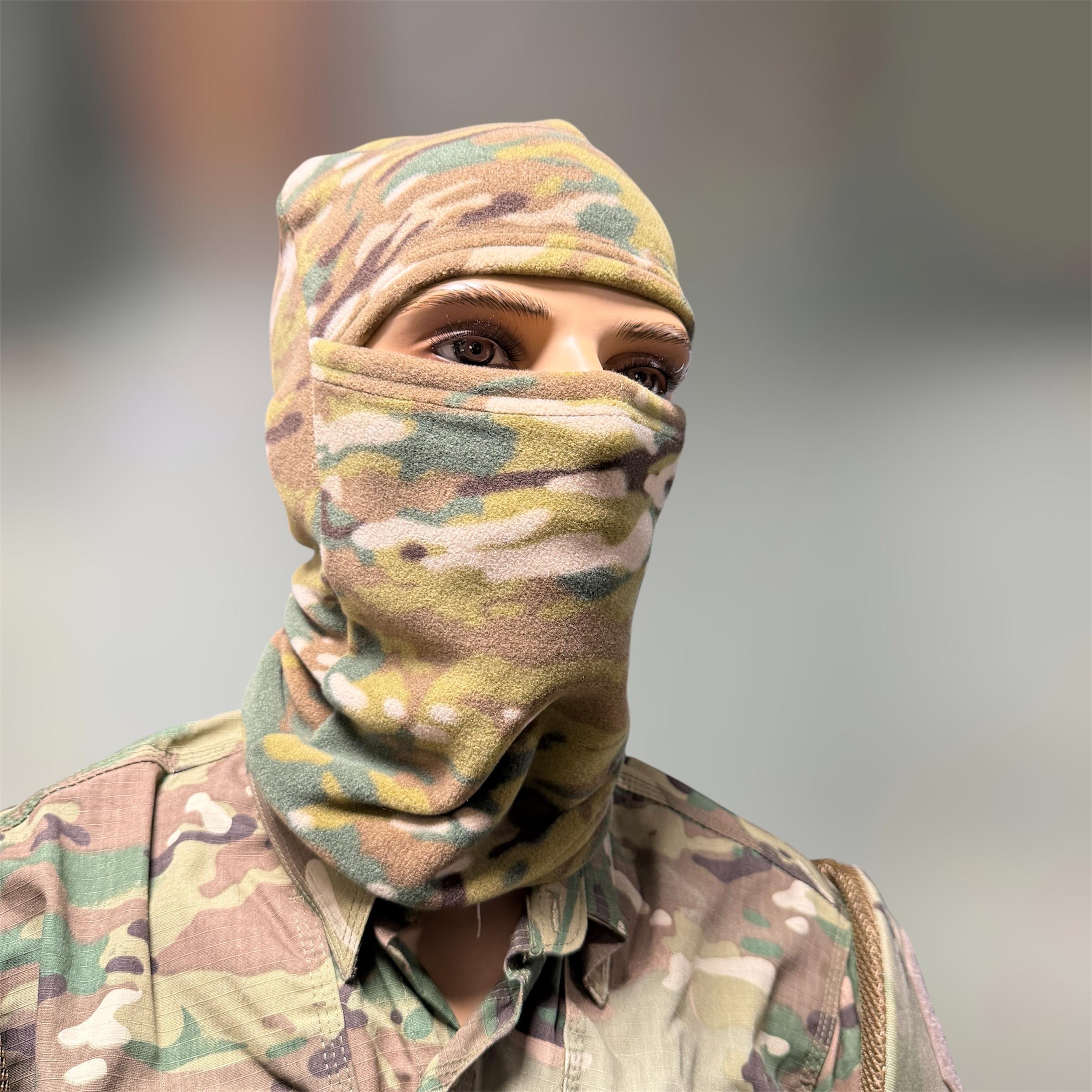 Балаклава-ніндзя тактична флісова утеплена Мультикам (31481144)