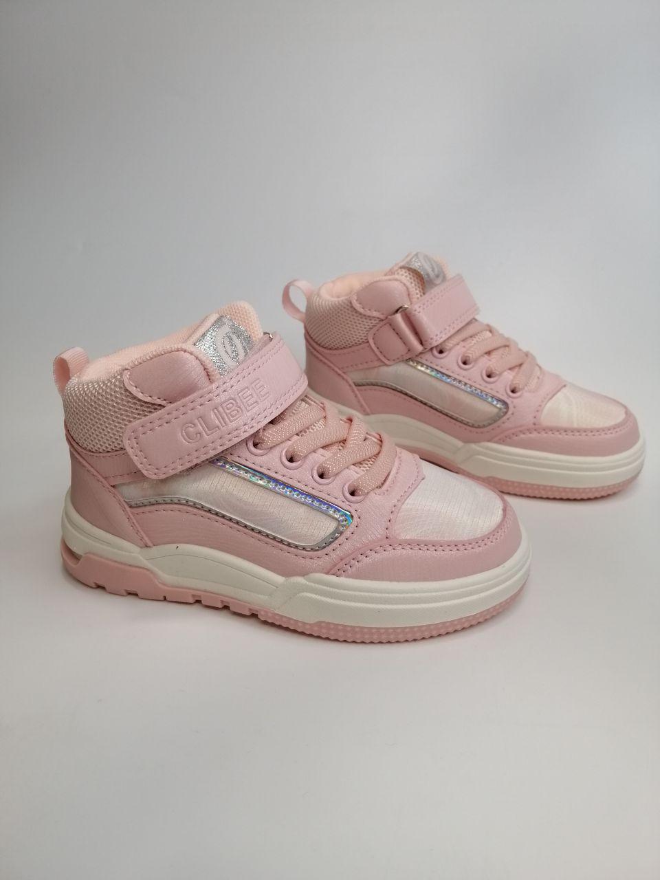 Кросівки Clibee для дівчинки р 29 17,7 см Рожевий (269 pink)
