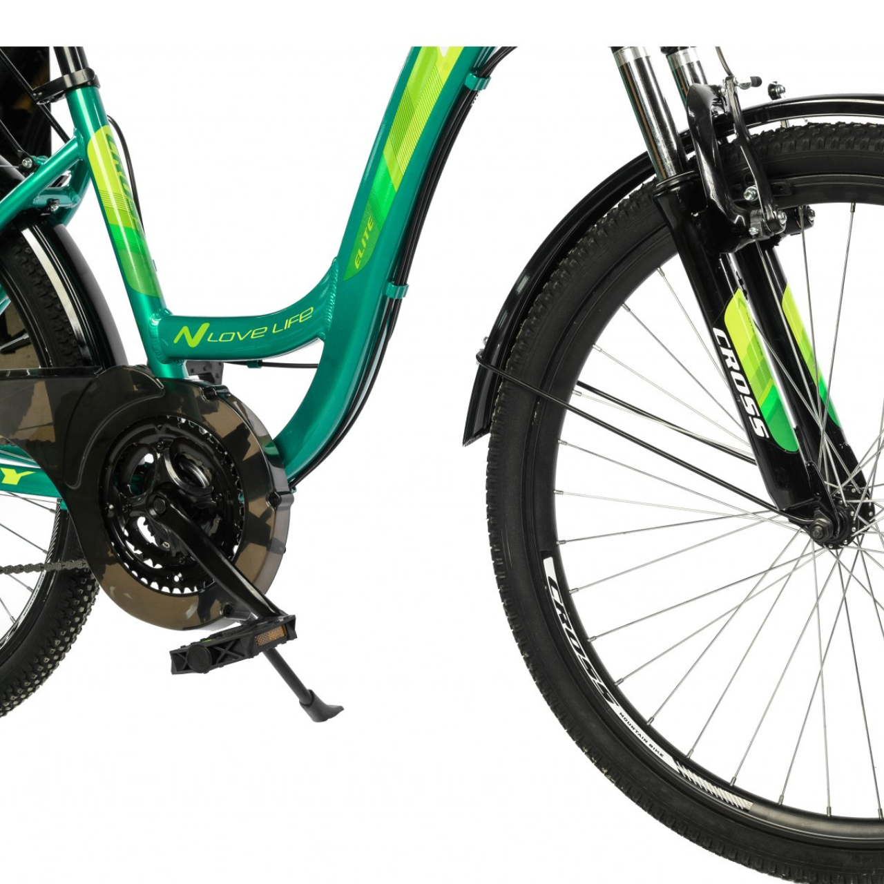 Велосипед Titan 26" Elite 2022 Рама-17" Зелений - фото 3