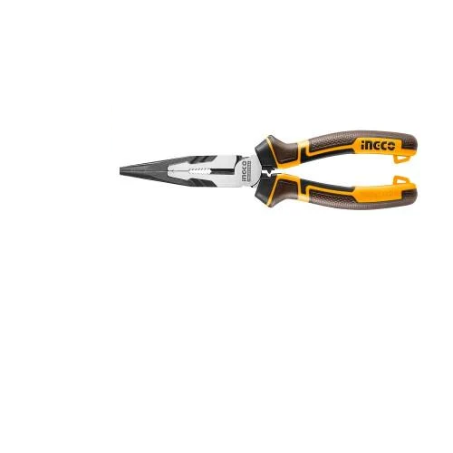 Долгогубцы изогнутые INGCO INDUSTRIAL Profi 160 мм (000212568)