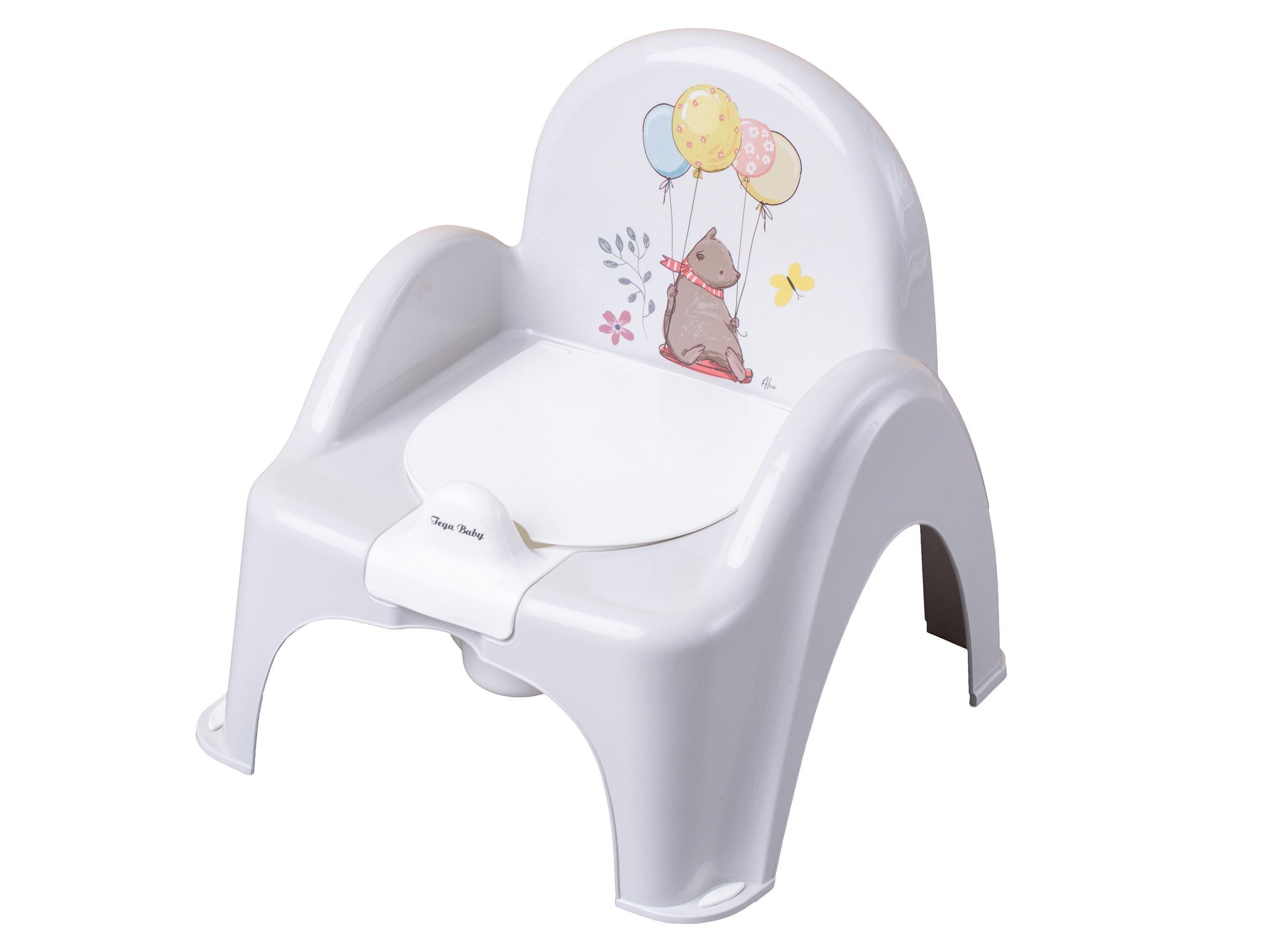 Горшок-стульчик с мелодией Tega Baby Лесная сказка Серый Горшок-стульчик с мелодией Tega Baby Лесная сказка Серый