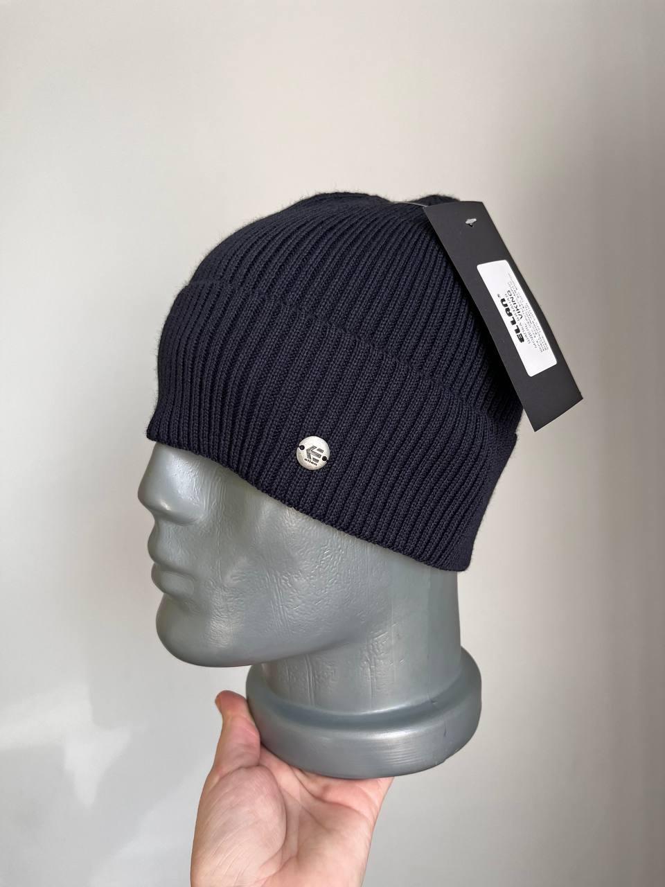 Шапка мужская вязаная ELLAN Viking Синий (2492670480) - фото 5