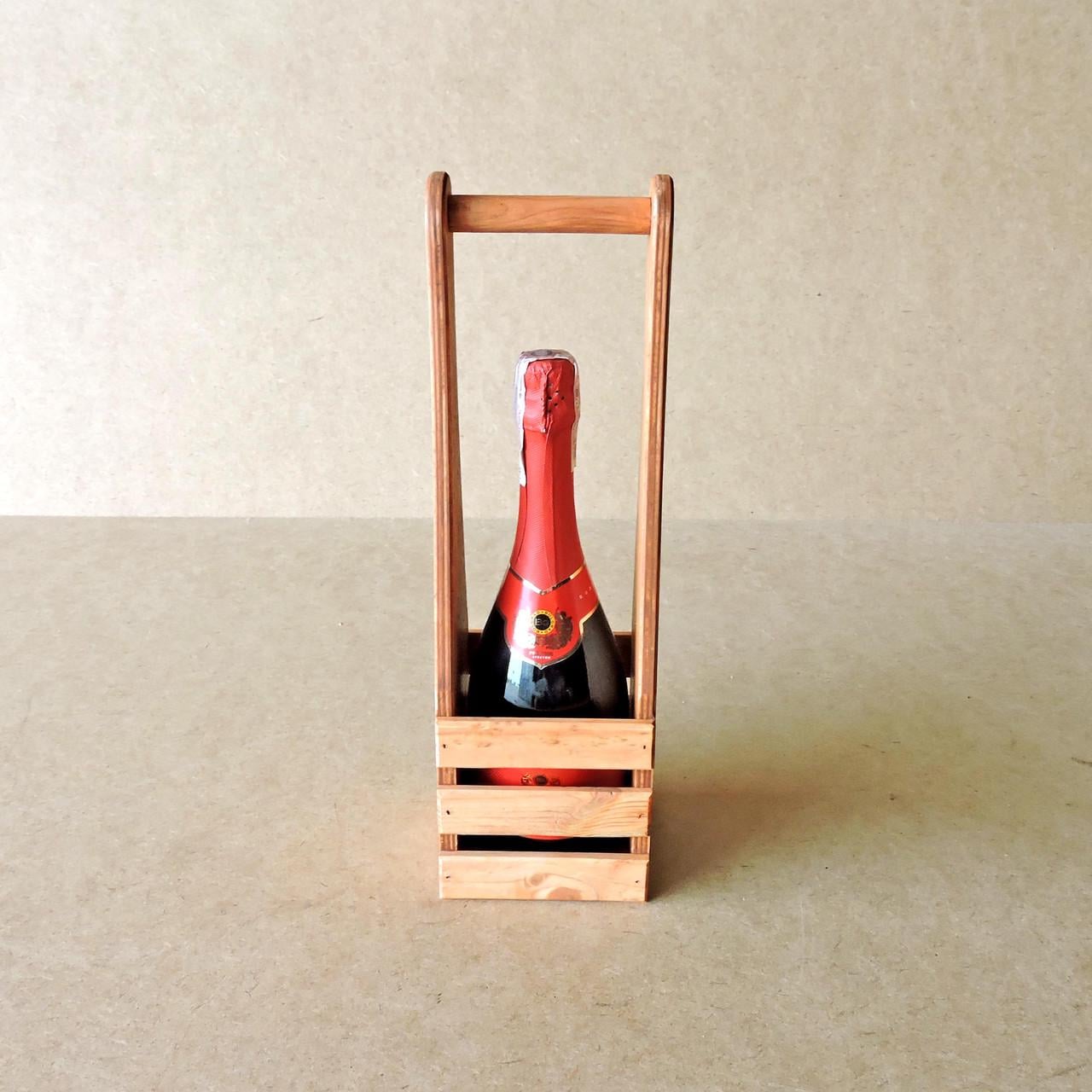 Корзинка подарочная из дерева Асти Шафран (ПДК-070105)