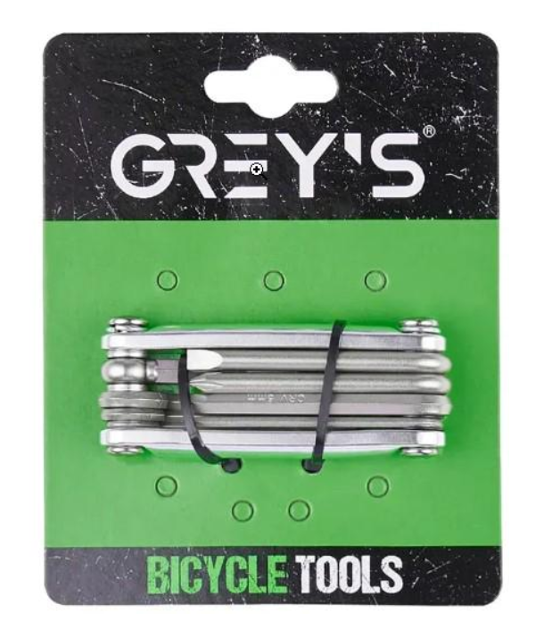 Мультитул GREY'S 7 функций 2/2,5/3/4/5/6/8 мм плоская отвертка (GR60640) Мультитул GREY'S 7 функций 2/2,5/3/4/5/6/8 мм плоская отвертка (GR60640)