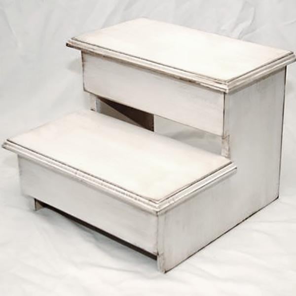 Скамейка-ступенька из дерева Бигмеди Шебби (ССТ-007521)