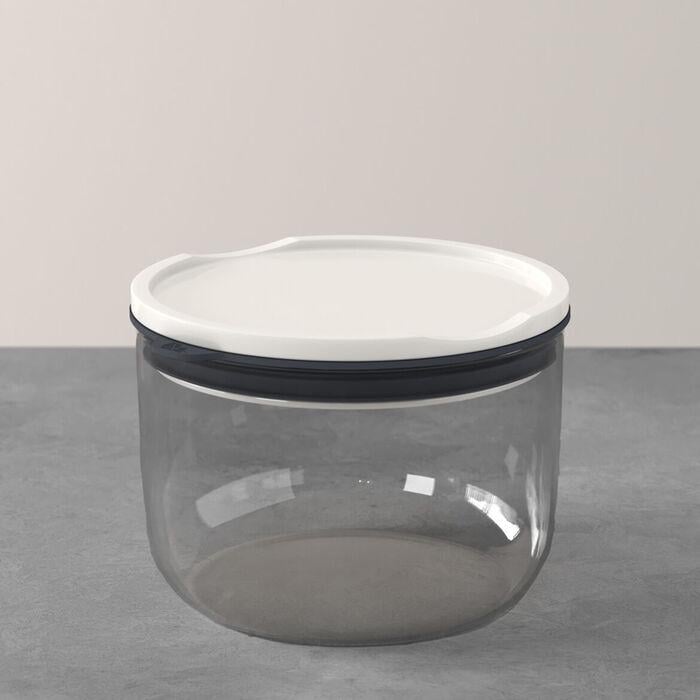 Ланч-бокс круглый Villeroy & Boch ToGo&ToStay 13x9,5 см Белый/Серый (2607269)