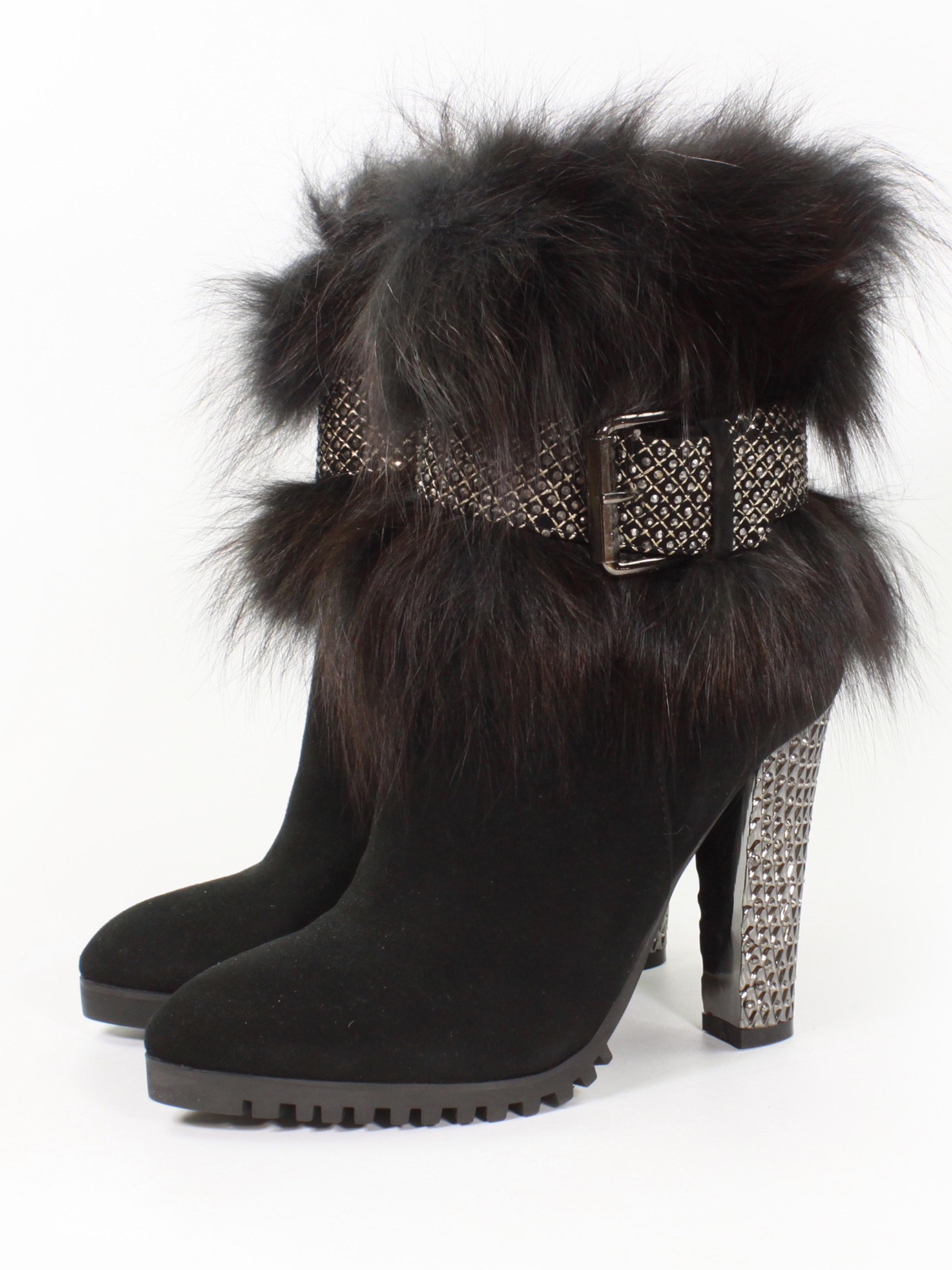 Ботинки зимние женские It-girl р. 35 Black (2021-2-6FM)