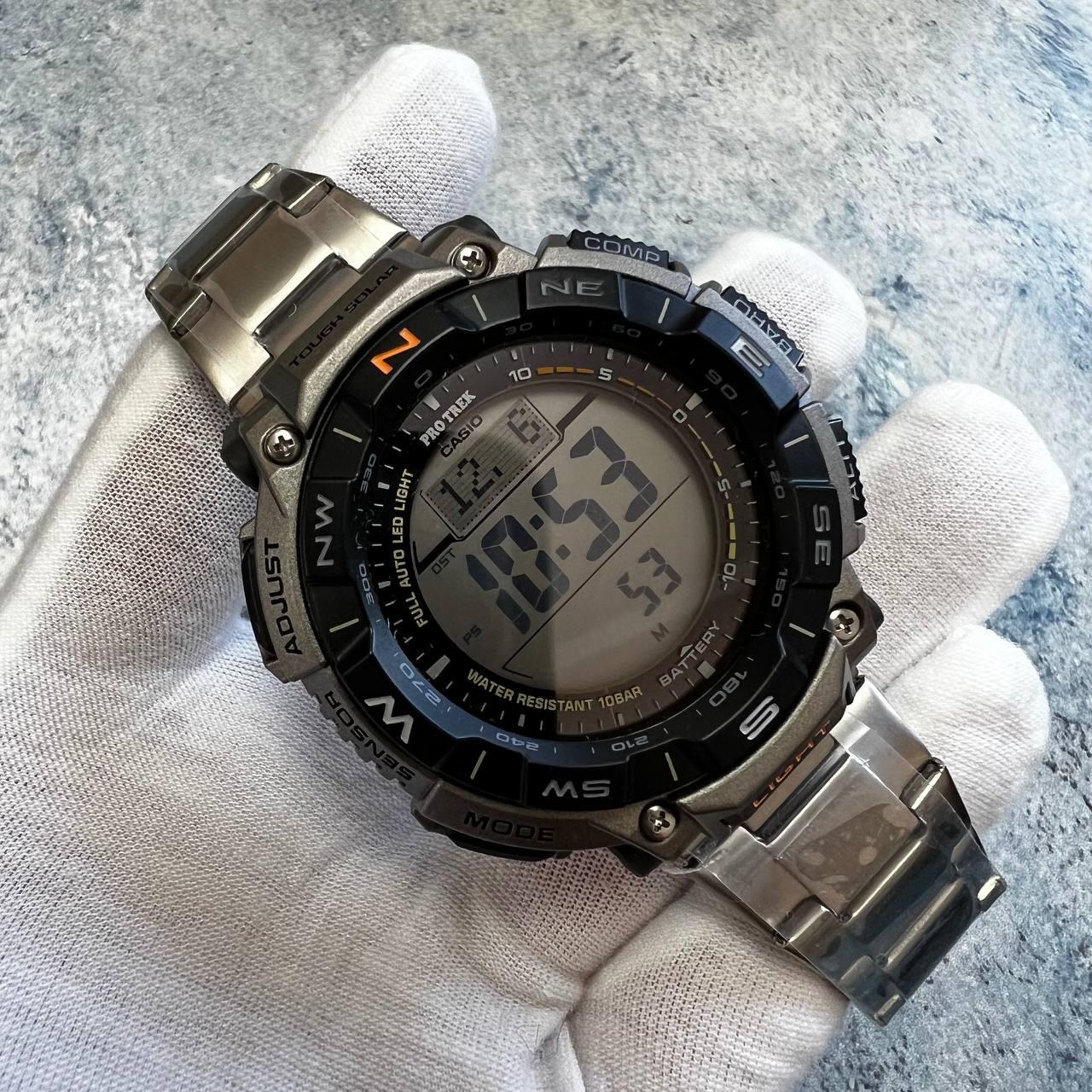 Наручные часы мужские Casio Protrek PRG-340T-7ER (1686797616) - фото 3 Наручные часы мужские Casio Protrek PRG-340T-7ER (1686797616) - фото 3