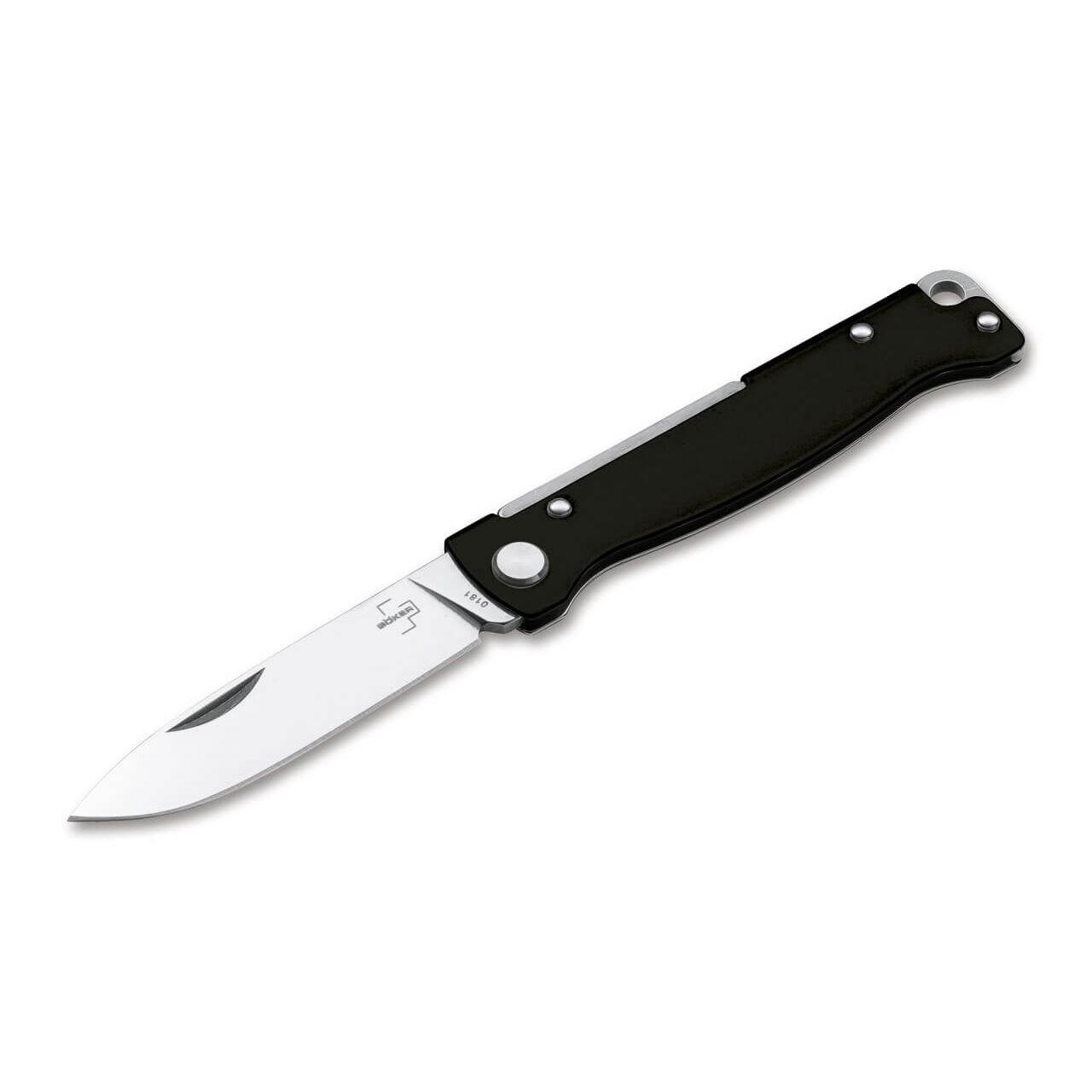 Ніж складаний Boker Plus Atlas 12C27 Slip joint Black (01BO851)