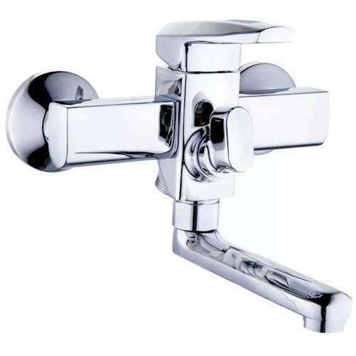 Смеситель для ванной Wezer NOF3 однорычажный Хром (215846)