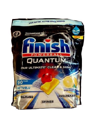 Капсулы для посудомоечных машин Finish Quantum Ultimate Lemon 60 шт. Капсулы для посудомоечных машин Finish Quantum Ultimate Lemon 60 шт.