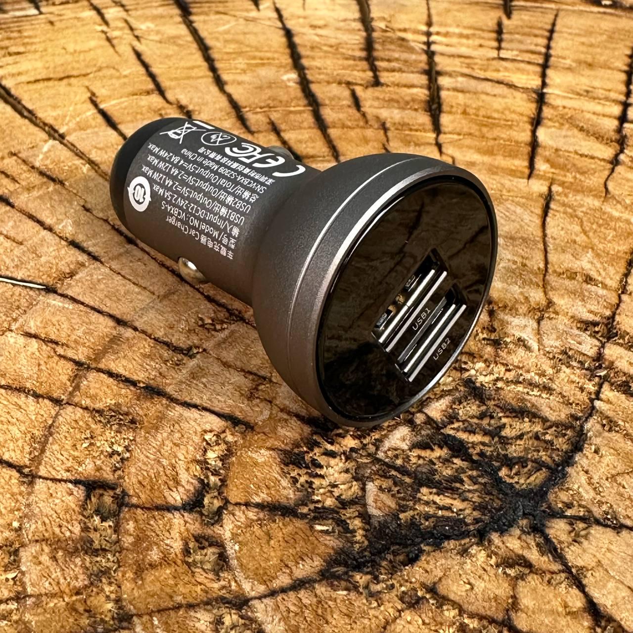 Быстрая зарядка в прикуриватель BASEUS с вольтметром на 2 USB 48А 24W - фото 6 Быстрая зарядка в прикуриватель BASEUS с вольтметром на 2 USB 48А 24W - фото 6