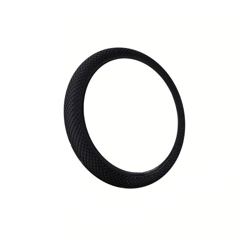 Чехол на руль автомобиля на резинке 38 см Черный (2610823834) Чехол на руль автомобиля на резинке 38 см Черный (2610823834)