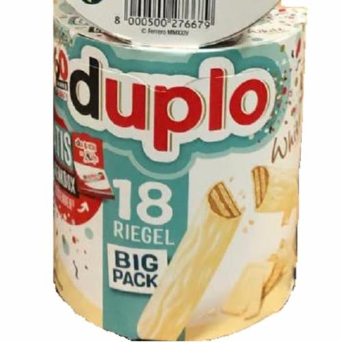 Шоколадные батончики Duplo White 18 x 18,2 г (03741)