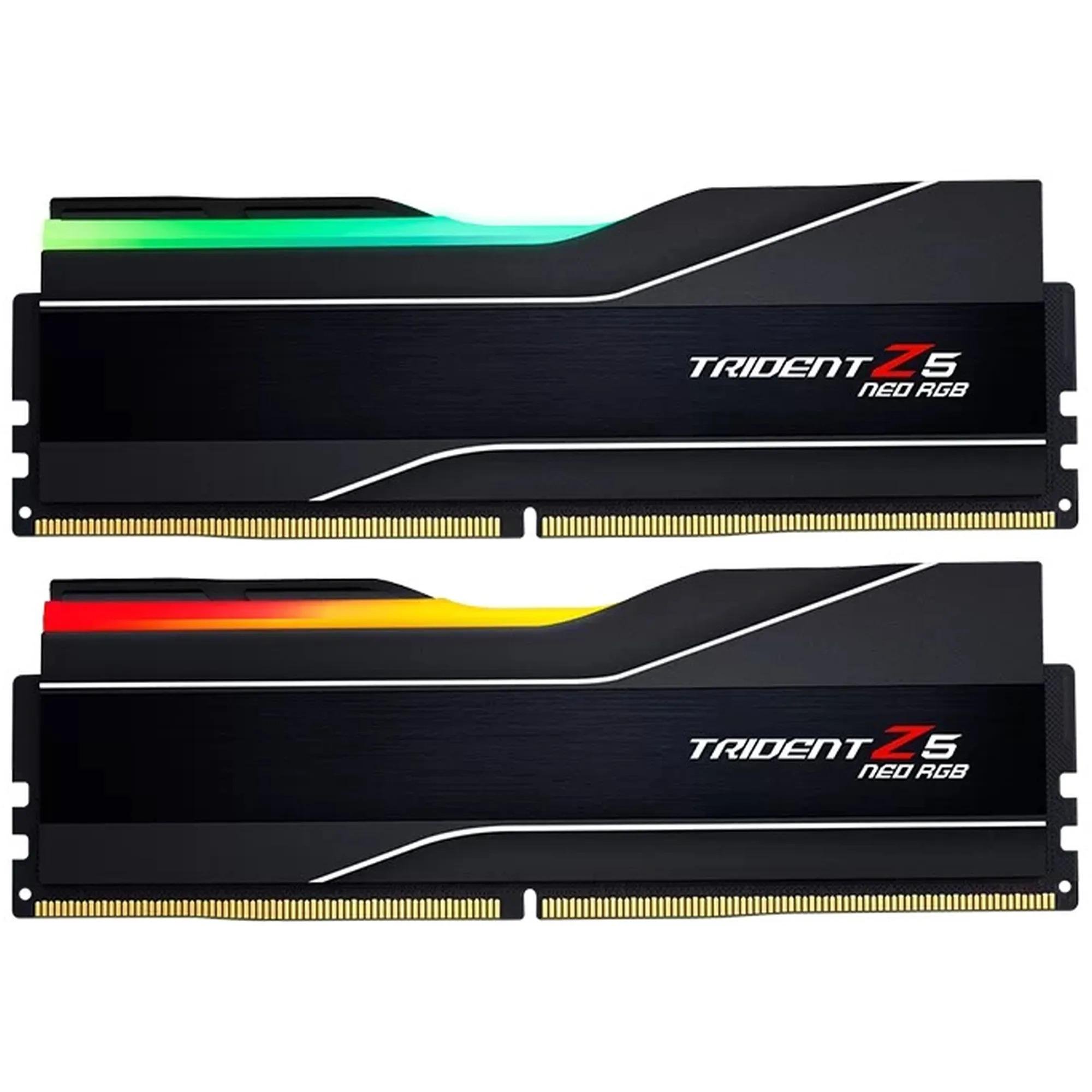 Оперативная память G.Skill Trident Z5 Neo RGB DDR5 32 Гб Kit 6400 МГц Black (F5-6400J3239G16GX2-TZ5NR)