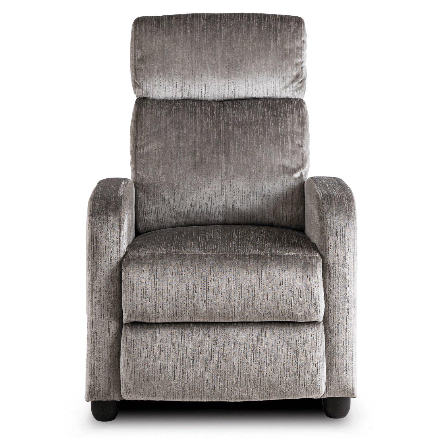 Крісло м'яке Mebel Elite DANNY Welur розкладне з реклайнером Сірий (ME.DANNY/P/V/FW) - фото 7 Крісло м'яке Mebel Elite DANNY Welur розкладне з реклайнером Сірий (ME.DANNY/P/V/FW) - фото 7