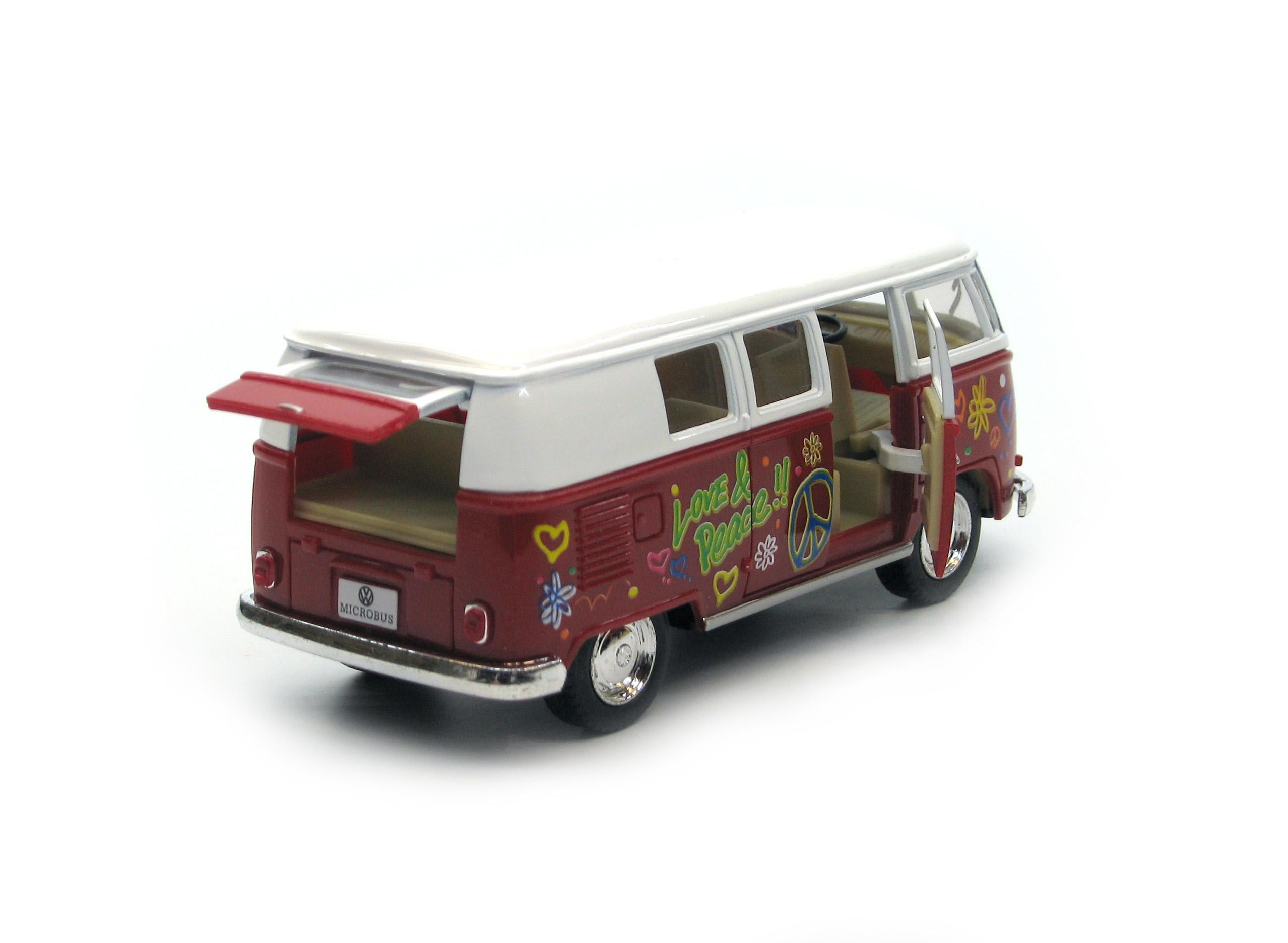 ᐉ Машина металева KT5060WF Volkswagen Classic Bus with printing
