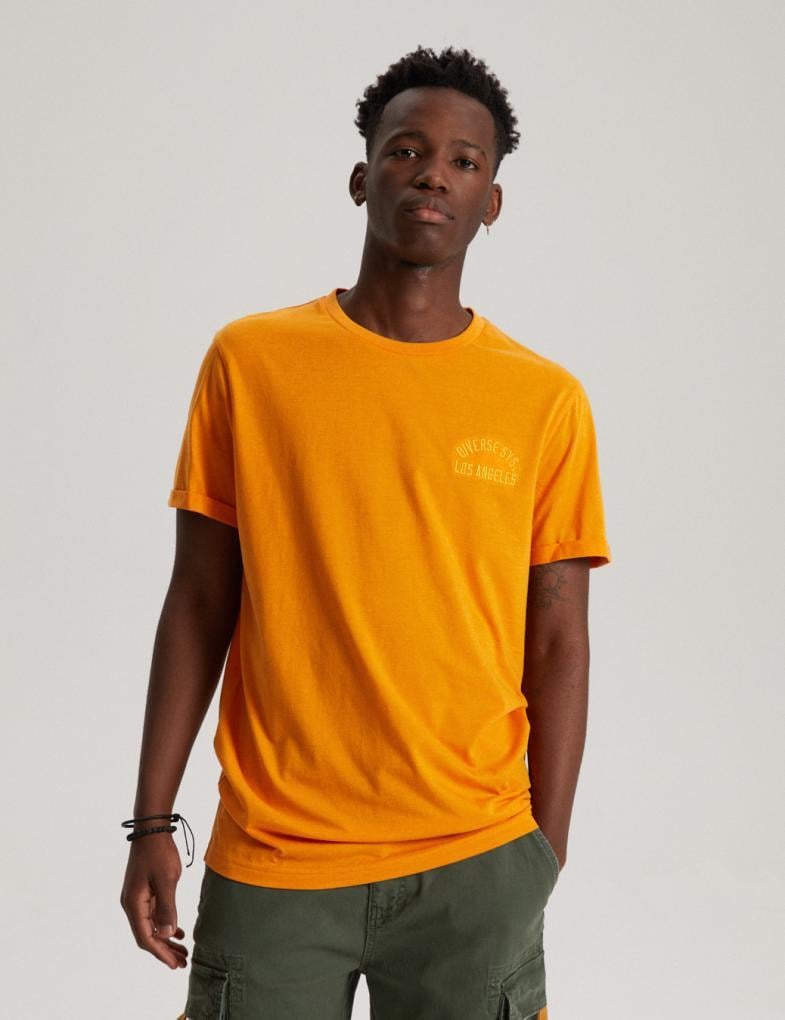 Футболка мужская Diverse KENT LA 02 M Оранжевый меланж (5902598856586)