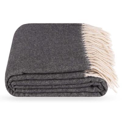 Плед Маріс 140х200 см Темно-сірий