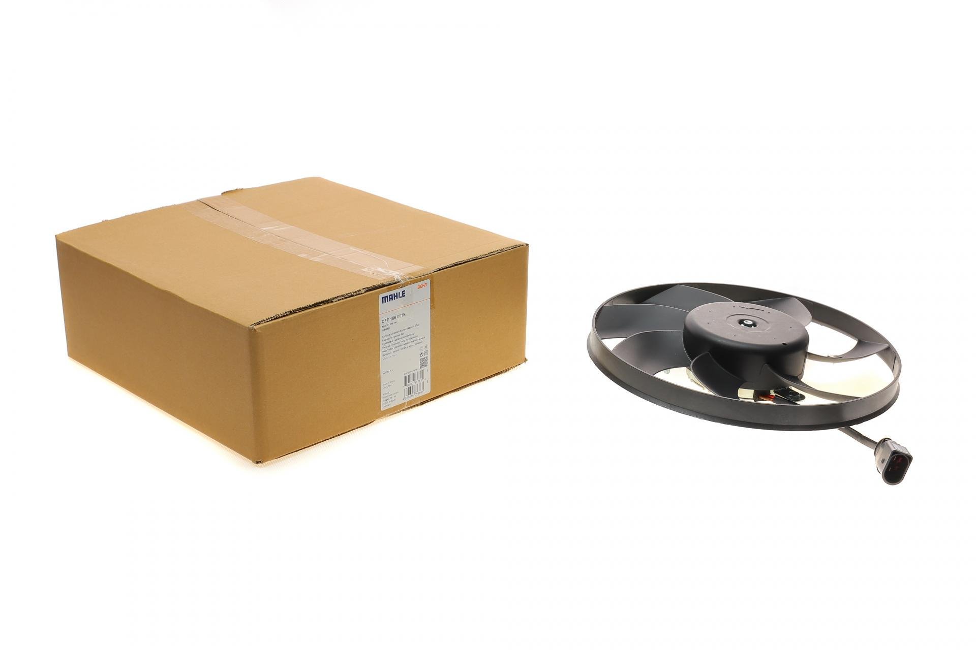 Вентилятор охлаждения двигателя VW Caddy III 1,9/2,0 TDI 04- d 295 (CFF 186 001S)