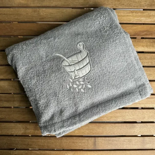 Сарафан женский махровый для сауны. - фото 2