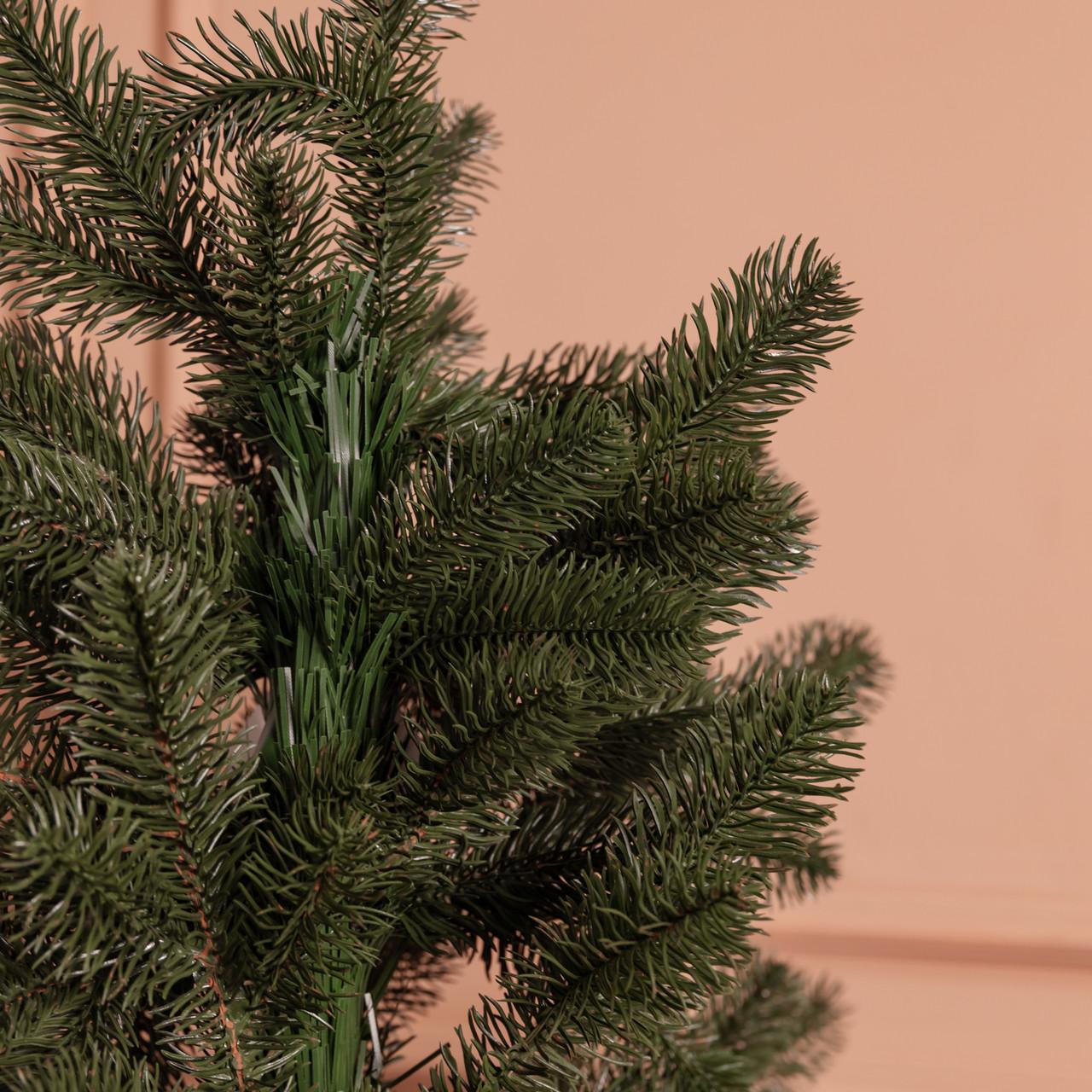 Штучна ялинка лита SOK-M-D-5 на пластиковій підставці 150 см Зелений (30123460) - фото 7