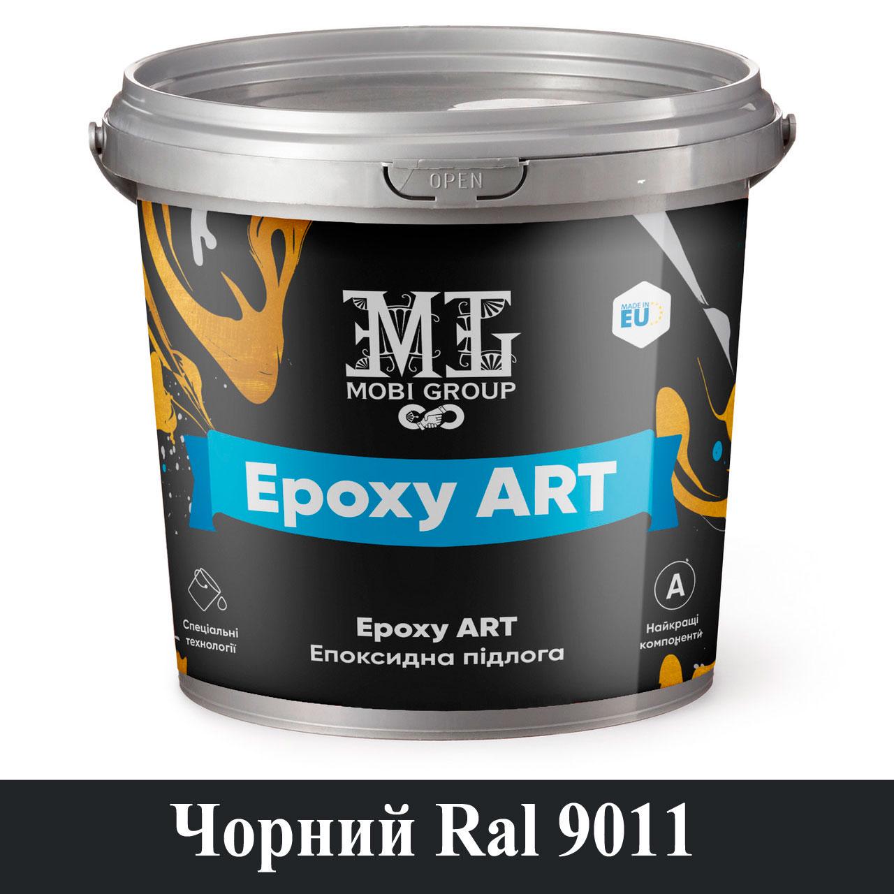 Епоксидна підлога наливна Epoxy ART 4,5 кг Чорна (23916126) Епоксидна підлога наливна Epoxy ART 4,5 кг Чорна (23916126)