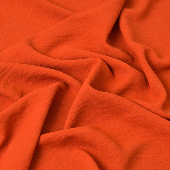 Ткань плательная IDEIA Креп Мадагаскар 1,5 м Терракотовый (2200004182278)