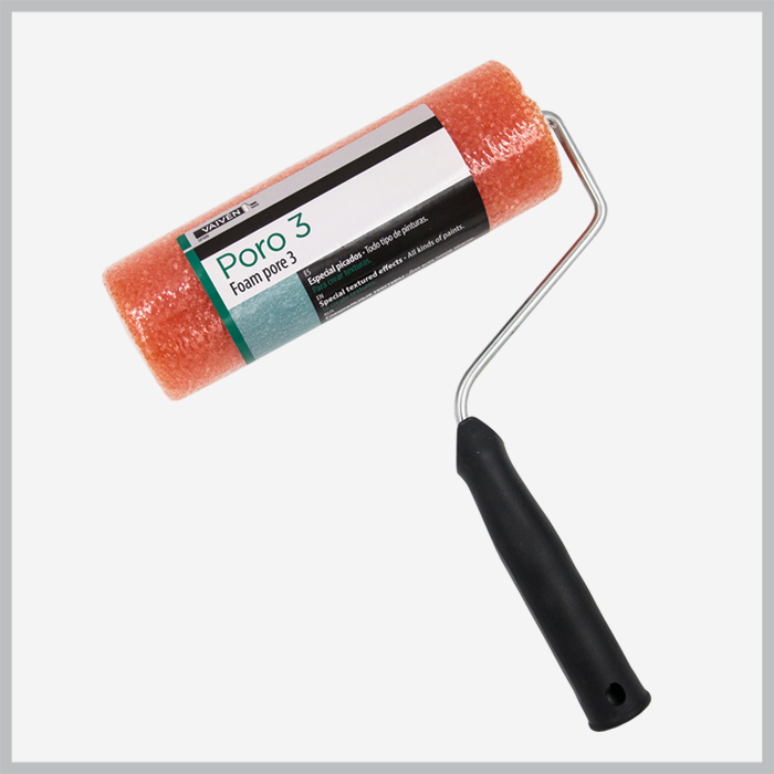 Валик фасадний Antidrop Exquisit Vaven Spain з ручкою великопористий 22 см (27581708) - фото 4 Валик фасадний Antidrop Exquisit Vaven Spain з ручкою великопористий 22 см (27581708) - фото 4