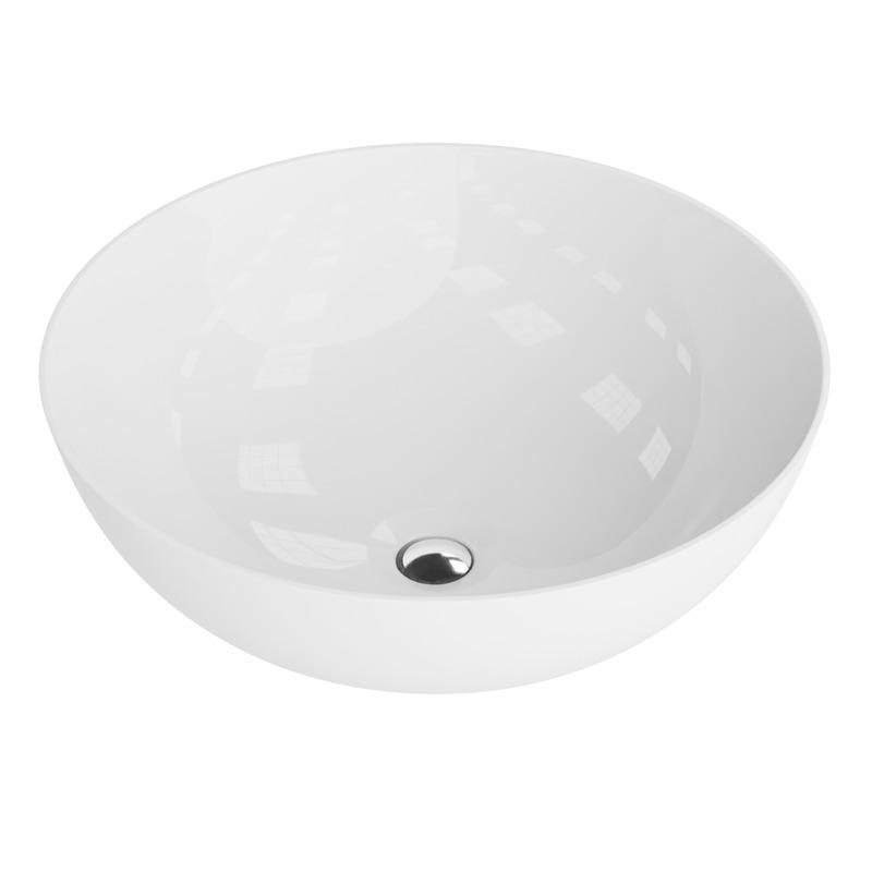 Умывальник накладной Lavita Round 5900378310228 415x410x140 мм Белый (177924)