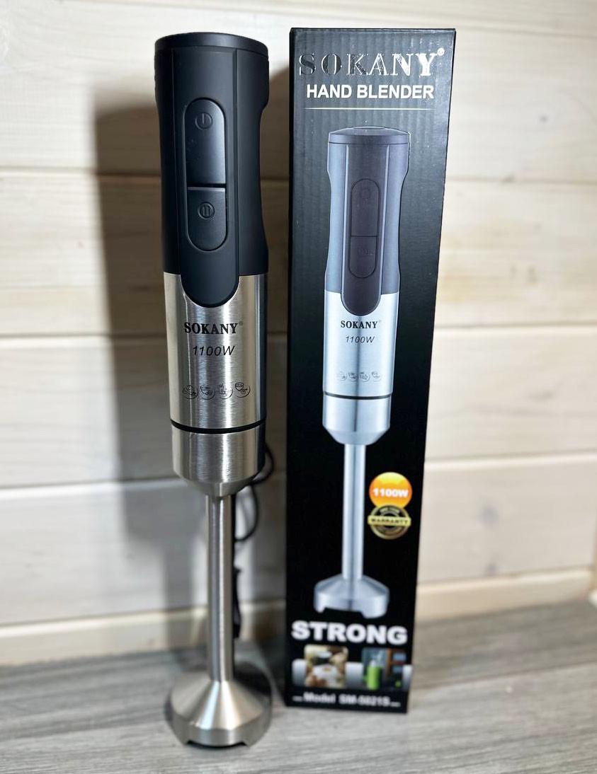 Блендер погружной Sokany SM-5021S 1100 Вт (2052301776) - фото 2 Блендер погружной Sokany SM-5021S 1100 Вт (2052301776) - фото 2