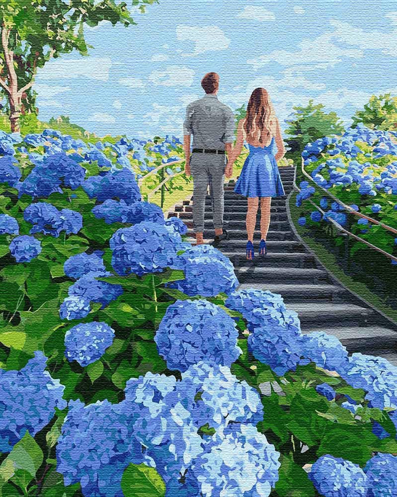 Картина по номерам Идейка "Гуляя вдвоем" 40х50 см (KH4753)