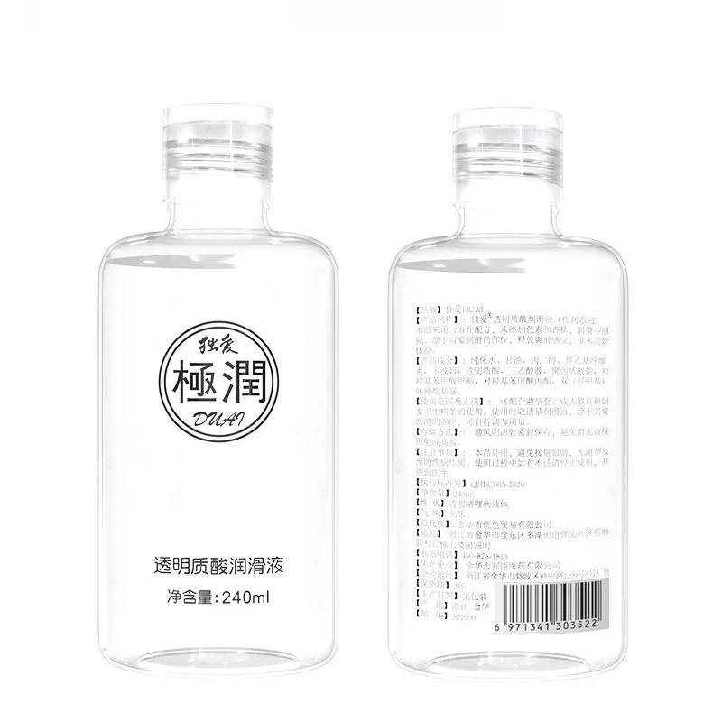 Гель интимный DUAI с гиалуроновой кислотой 240 мл (rhy-08) - фото 5 Гель интимный DUAI с гиалуроновой кислотой 240 мл (rhy-08) - фото 5