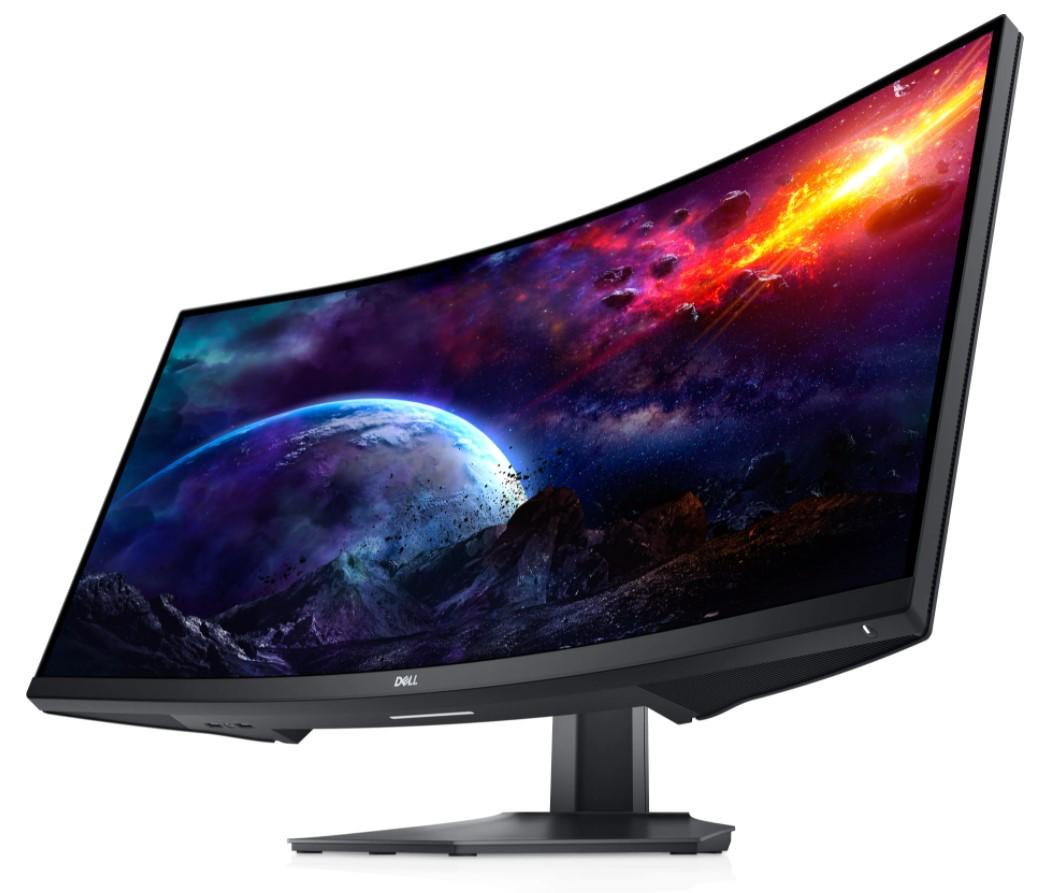 Монітор ігровий вигнутий Dell S3422DWG 34" (210-AZZE) - фото 2 Монітор ігровий вигнутий Dell S3422DWG 34" (210-AZZE) - фото 2
