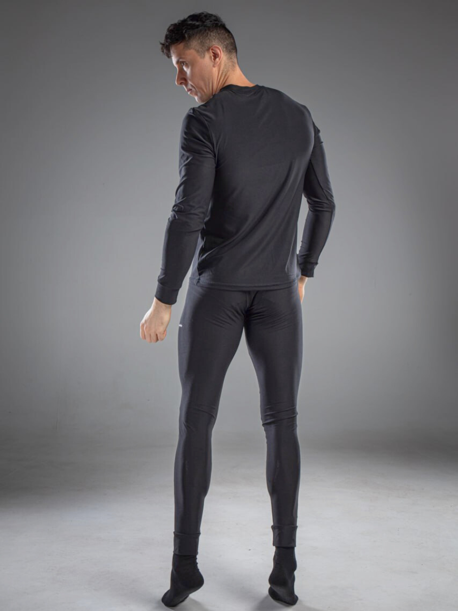 Термобелье мужское с мембраной термолонгсливы и термокальсоны XL Черный (8199445104) - фото 10 Термобелье мужское с мембраной термолонгсливы и термокальсоны XL Черный (8199445104) - фото 10