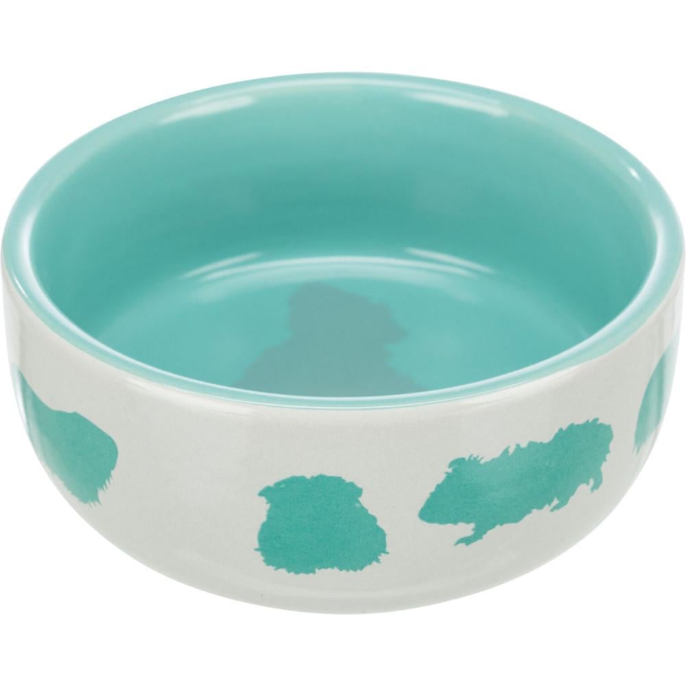 Миска Trixie для грызунов с принтом морская свинка керамическая 250 мл 11 см (4011905607320)