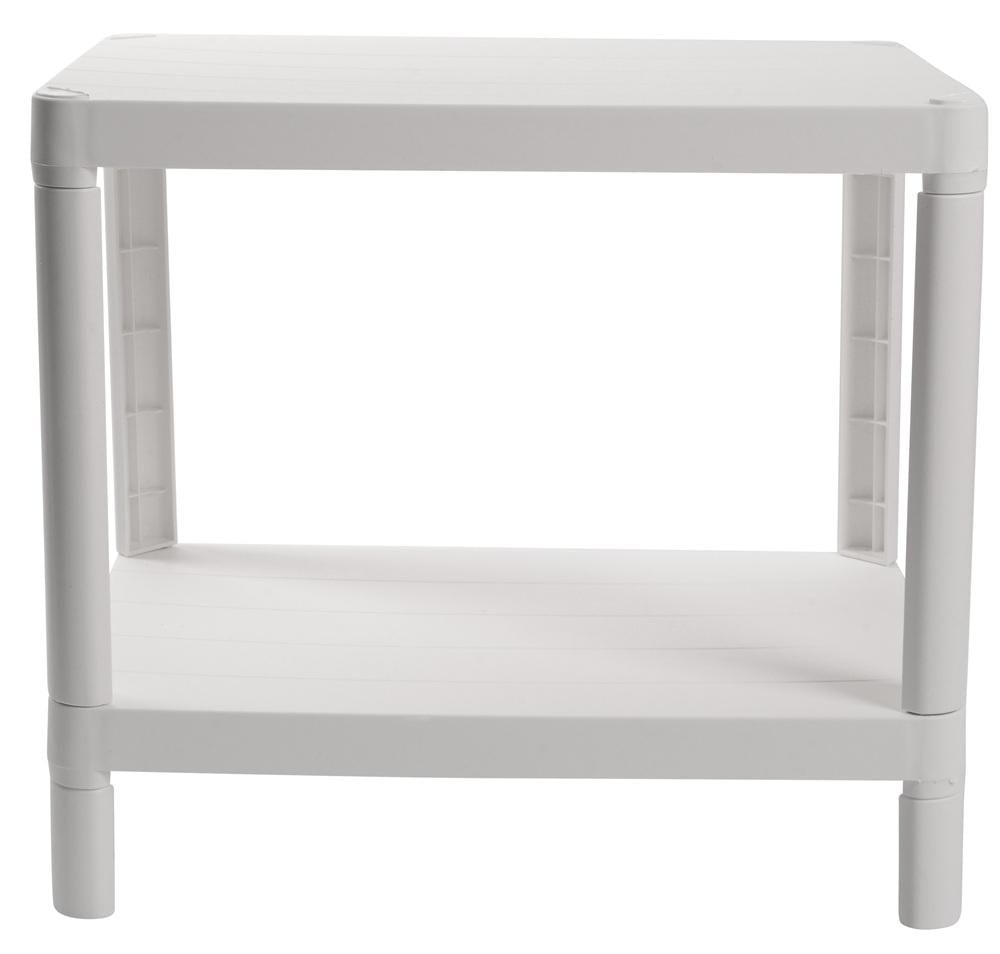 Этажерка Violet House прямоугольная 42х39х27 см 2-х ярусная Белый (UG-6032)