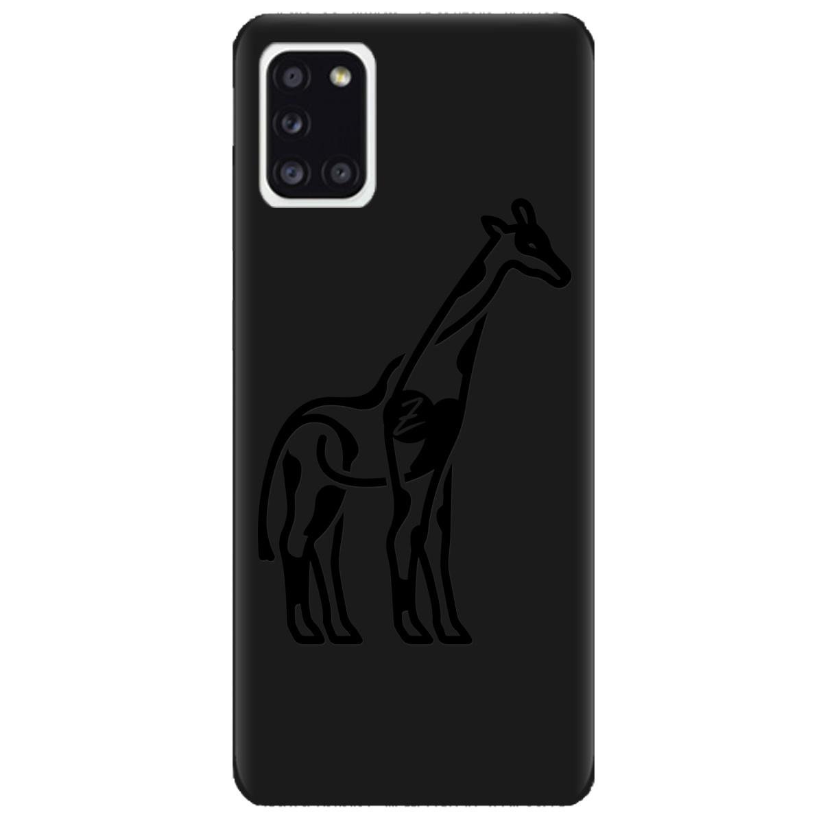 Силиконовый чехол Zorrov для Samsung Galaxy A31 - Giraffe (14110050147088830)