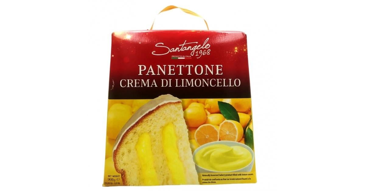 Панеттон Panettone Santangelo Limoncello з кремом лимончелло 908 г (21999698)