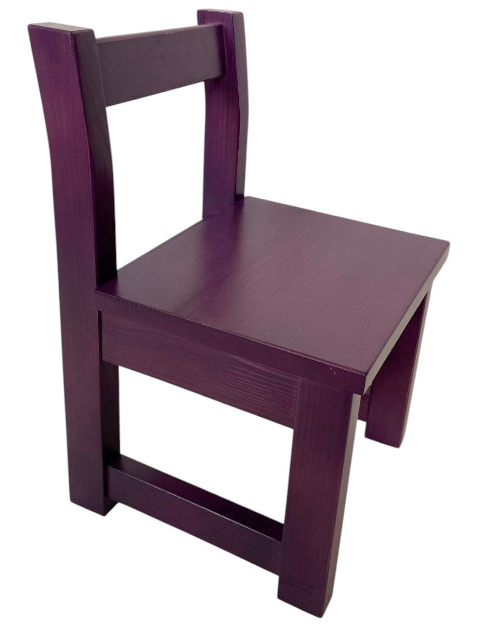 Стульчик детский деревянный Скиф С-2 Лаванда (25546236)