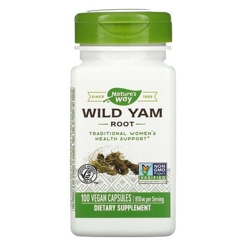 Комплекс Nature's Way Wild Yam Root 425 мг 100 Capsules (NWY-17870)
