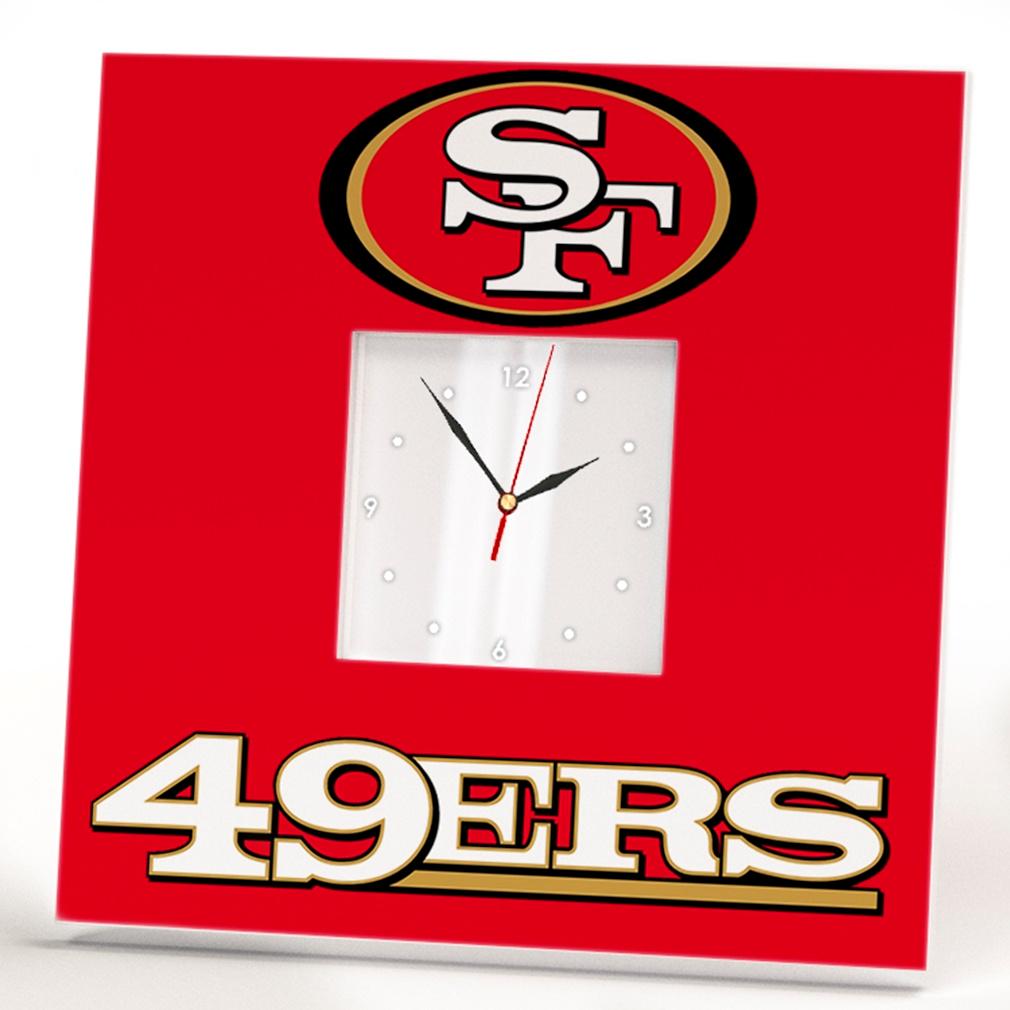 Часы "San Francisco 49ers" 260x260 мм (C01357)
