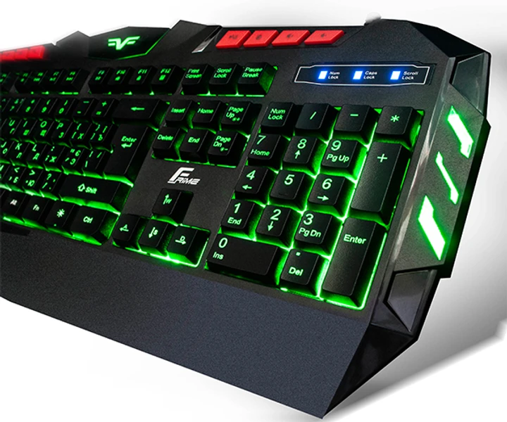 Клавиатура проводная Frime Dragonfly USB FLK-18300 (2675269422) - фото 3 Клавиатура проводная Frime Dragonfly USB FLK-18300 (2675269422) - фото 3