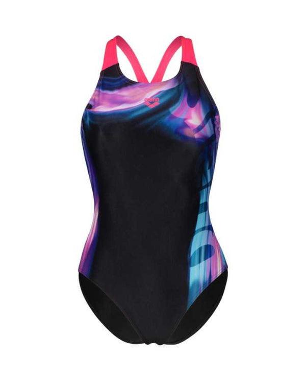 Купальник закритий для жінок Arena DREAMHLINE SWIMSUIT V BACK р. 38 Чорний (008328-500 38) - фото 1 Купальник закритий для жінок Arena DREAMHLINE SWIMSUIT V BACK р. 38 Чорний (008328-500 38) - фото 1