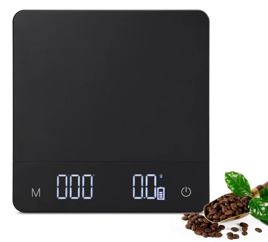 Весы акумуляторные кофейные Zally Coffee Drip Scale R30-A 3 кг/0,1 г - фото 7