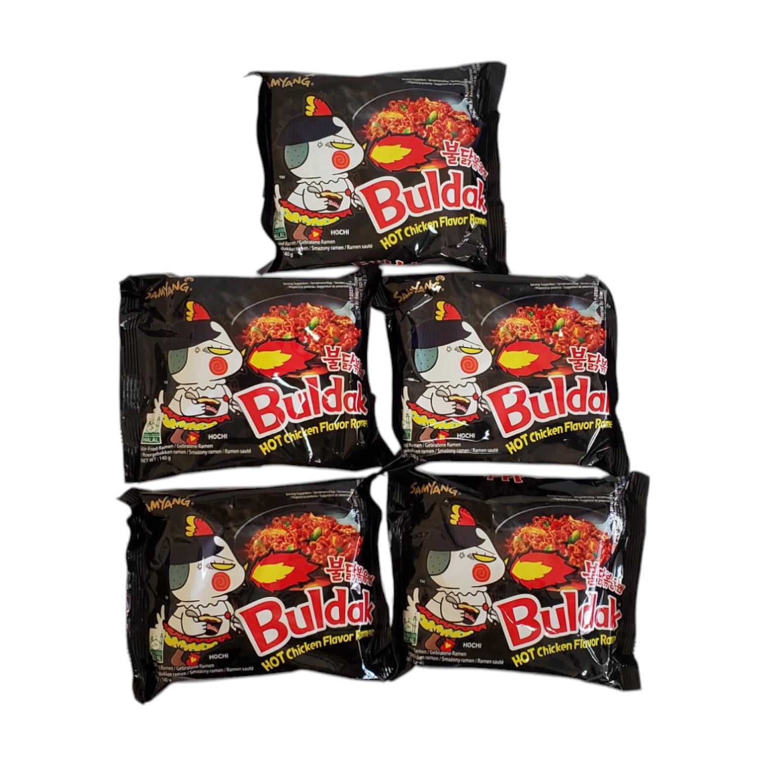 Набор лапша рамен Samyang Buldak со вкусом острой курицы 140 г 5 шт. (SET51111111)